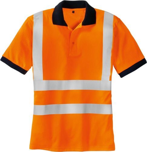 Warnschutz-Polo-Shirt SYLT 1 Warnschutz-Polo-Shirt SYLT