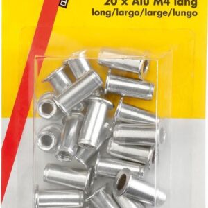 Blindnietmuttern Alu im Mini-Pack M4 mittel GESIPA