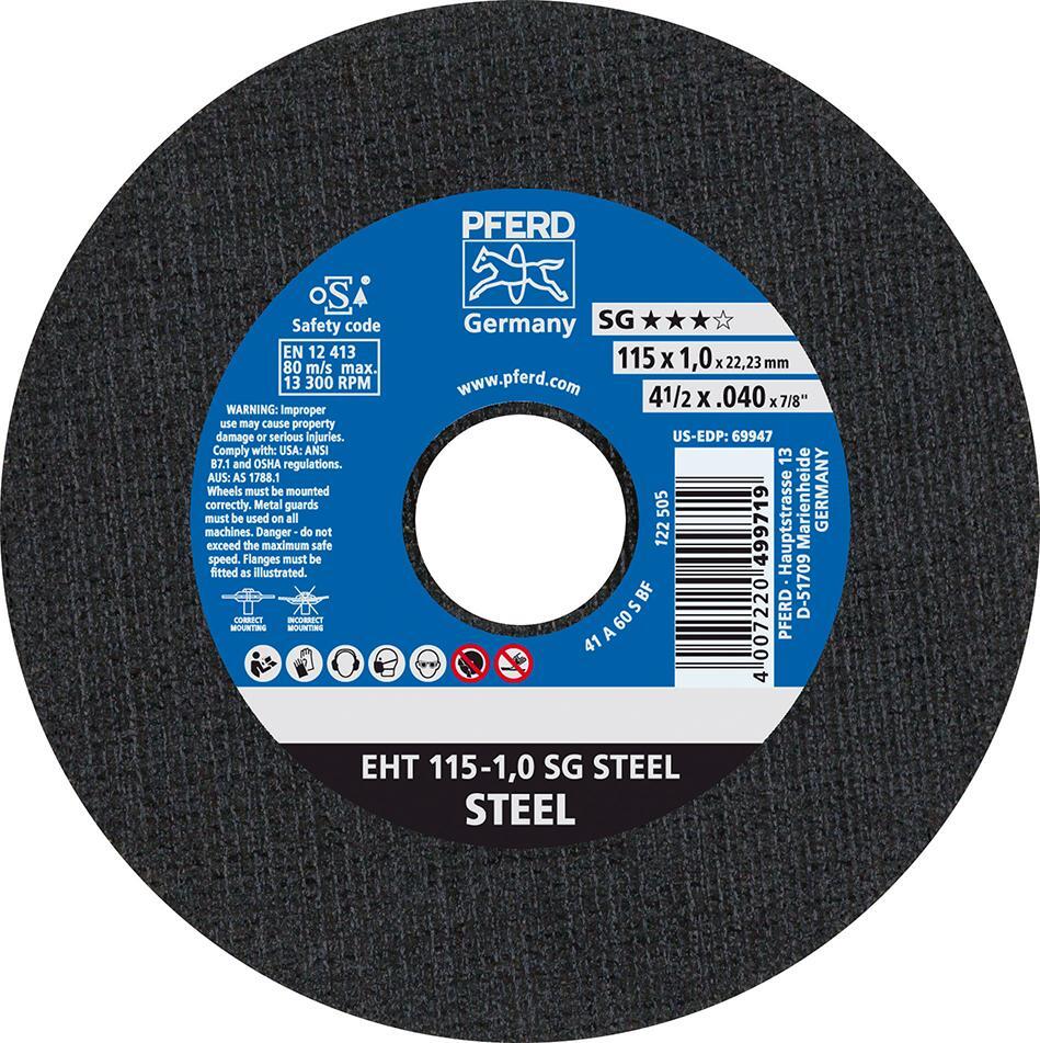 Trennscheibe gerade A30SSG 115x2,4mm PFERD 1 Trennscheibe gerade A30SSG 115x2,4mm PFERD