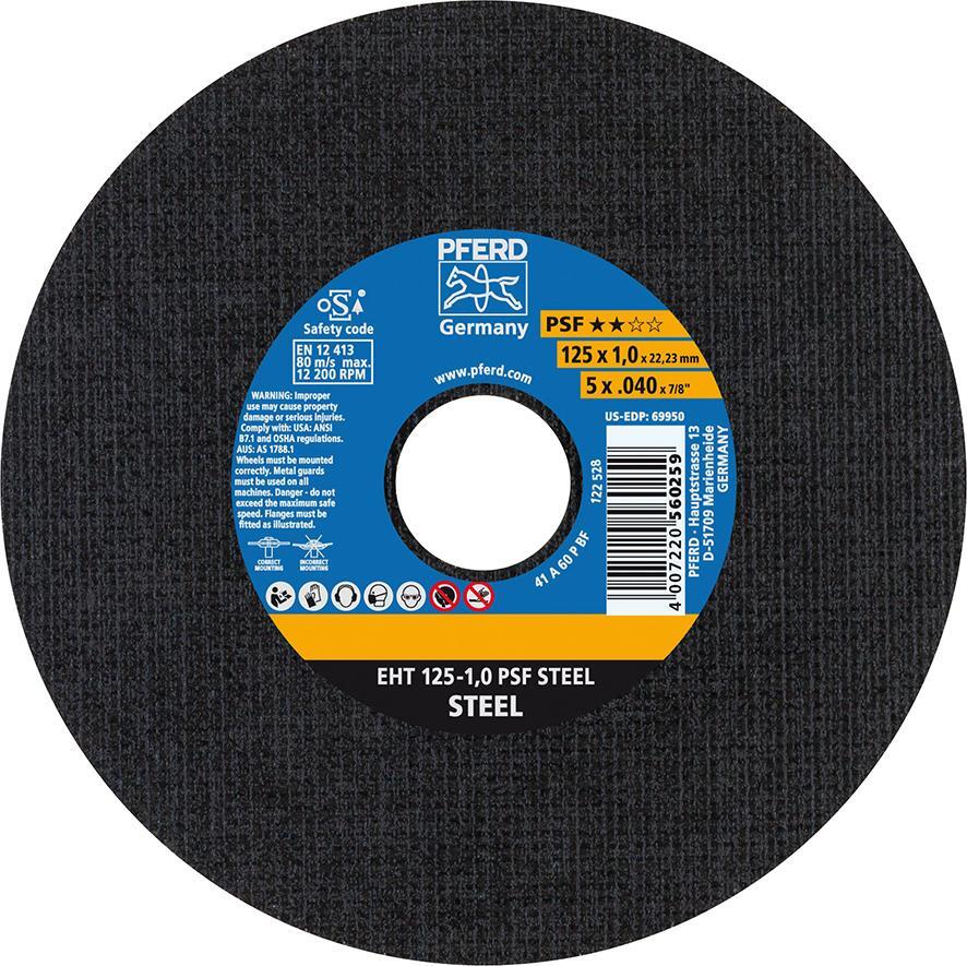 Trennscheibe gerade A46PPS 115x1,6mm PFERD 1 Trennscheibe gerade A46PPS 115x1,6mm PFERD