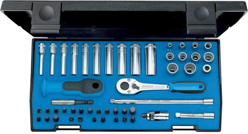 Steckschlüssel-Satz 1/4" 20LMU-10 49-teilig GEDORE 1 Steckschlüssel-Satz 1/4" 20LMU-10 49-teilig GEDORE