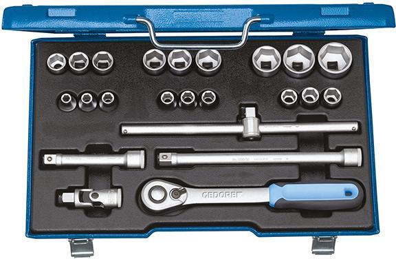 Steckschlüssel-Satz 1/2" 19EMU-20 23-teilig GEDORE 1 Steckschlüssel-Satz 1/2" 19EMU-20 23-teilig GEDORE