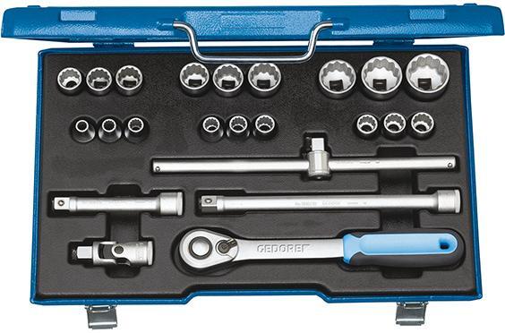 Steckschlüssel-Satz 1/2" D19EMU-20 23-teilig GEDORE 1 Steckschlüssel-Satz 1/2" D19EMU-20 23-teilig GEDORE