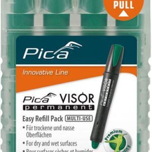 Minen-Set für Permanentmarker VISOR Industrial grün Pica