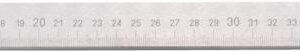Werkst.Massstab D866B 500x25x5mm INOX HP
