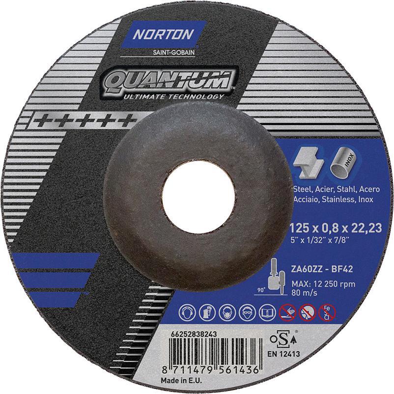 Trennscheibe Quantum gerade 125x1,3 1 Trennscheibe Quantum gerade 125x1,3