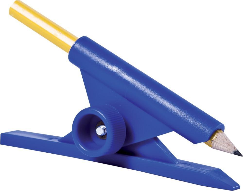 Parallelanreisser blau mit Zirkelspitze 1 Parallelanreisser blau mit Zirkelspitze