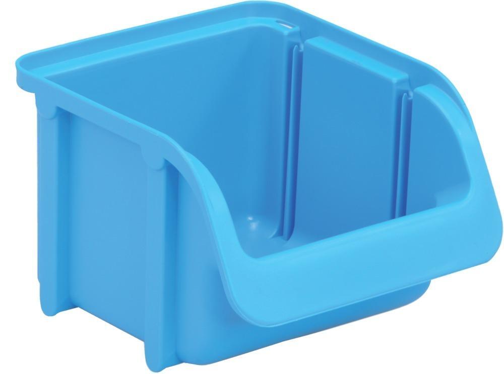 Sichtbox blau Gr.1 B102xH74xT115 mm 1 Sichtbox blau Gr.1 B102xH74xT115 mm