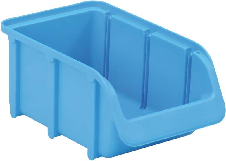 Sichtbox blau Gr.2 B102xH74xT164 mm 1 Sichtbox blau Gr.2 B102xH74xT164 mm