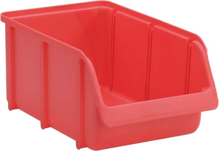 Sichtbox rot Gr.4 B207xH155xT332 mm 1 Sichtbox rot Gr.4 B207xH155xT332 mm