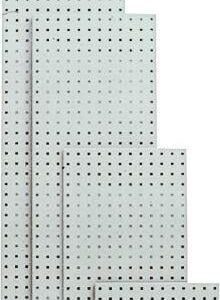 Lochplatte 1981x457 mm lichtgrau RAL 7035