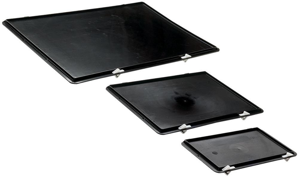 Verschlussdeckel schwarz für Kastenmaß 400x300 mm 1 Verschlussdeckel schwarz für Kastenmaß 400x300 mm