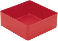 Einsatzkasten 99x99x40 mm rot