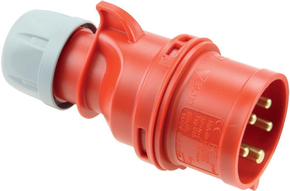 CEE-Stecker 16A IP445-polig 6 h 400 V 1 CEE-Stecker 16A IP445-polig 6 h 400 V