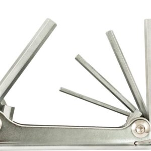 Winkelschraubendreher- Satz im Handklapphalter Metall 3-10mm 6-t