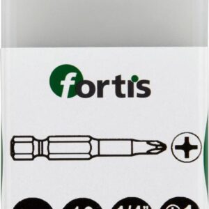 Bit 1/4" DIN3126 E6,3 PH 1x50mm a10Stk.FORTIS