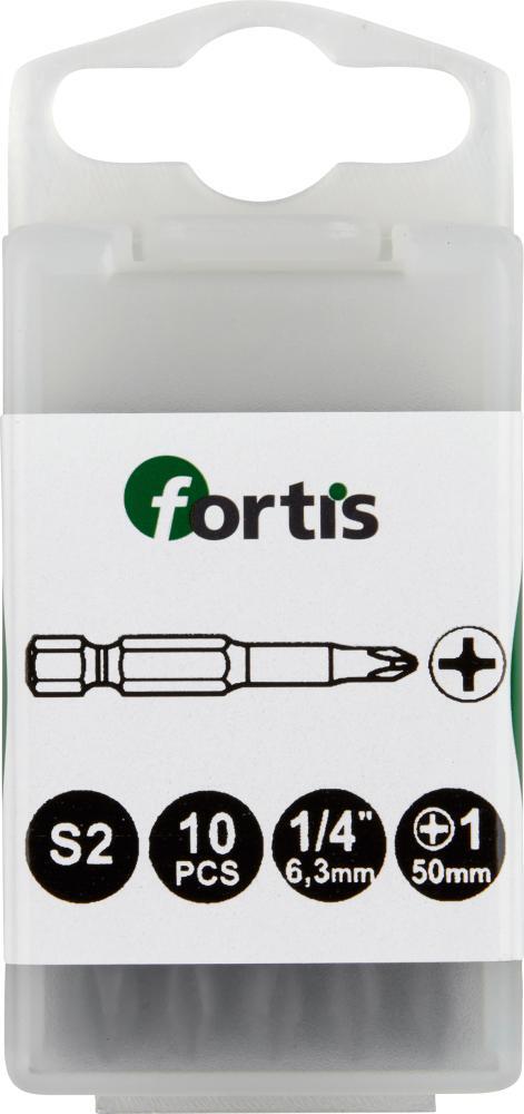 Bit 1/4" DIN3126 E6,3 PH 1x50mm a10Stk.FORTIS 1 Bit 1/4" DIN3126 E6,3 PH 1x50mm a10Stk.FORTIS