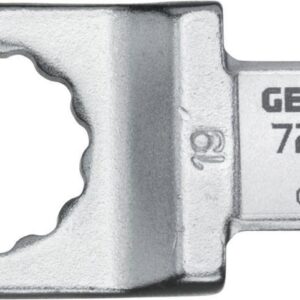 Einsteck-Ringschlüssel 19mm 9x12mm 4kt. Gedore