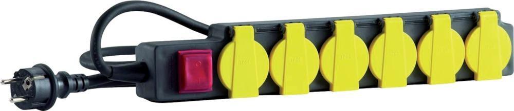 Steckdosenleiste IP443,0m 6-fach H07RN-F3G1,5 1 Steckdosenleiste IP443,0m 6-fach H07RN-F3G1,5