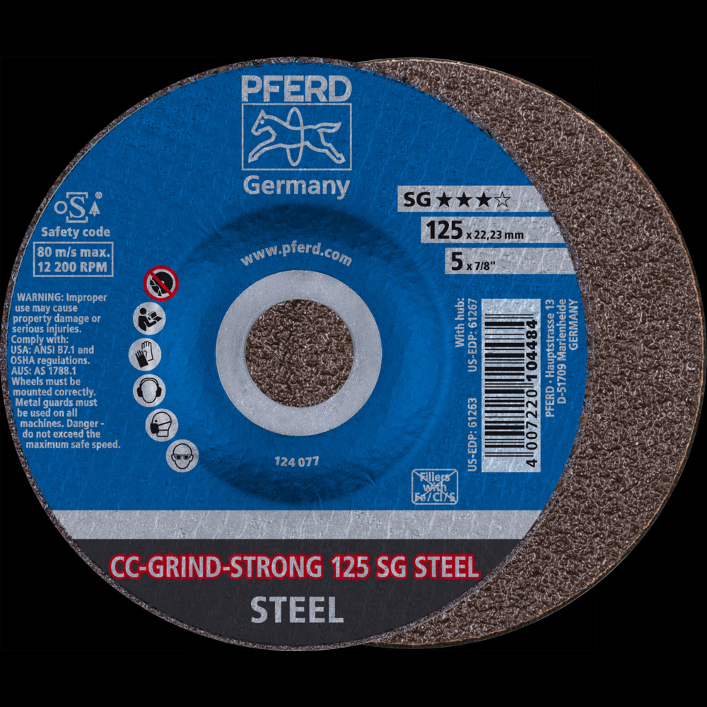 CC-Grind-Schleifscheibe SG STRONG-STEEL 1 CC-Grind-Schleifscheibe SG STRONG-STEEL
