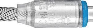 Pinselbürste rostfr. 6mm 10x25x0,5 mm gez. Pferd