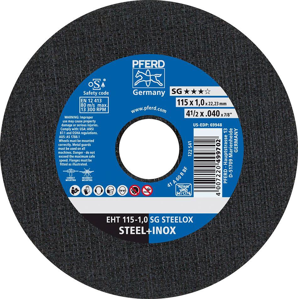 Trennscheibe gerade A46QSG-INOX 230x2mm PFERD 1 Trennscheibe gerade A46QSG-INOX 230x2mm PFERD