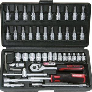 Steckschl.Garnitur 1/4" 46-tlg. KS