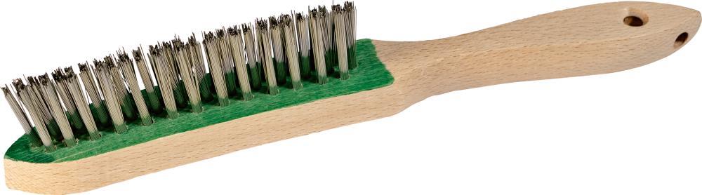 Kehlnahtbürste V4A glatt 3-reihig 0,3mm ZEINTRA 1 Kehlnahtbürste V4A glatt 3-reihig 0,3mm ZEINTRA