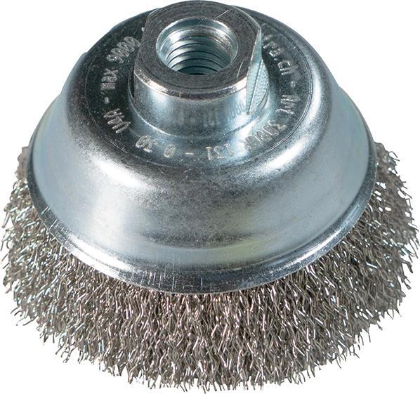 Topfbürste V4A M14 gewellt 70x0,3mm ZEINTRA 1 Topfbürste V4A M14 gewellt 70x0,3mm ZEINTRA