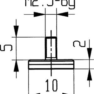 Messeinsatz HM Typ 11/10,0mm KÄFER