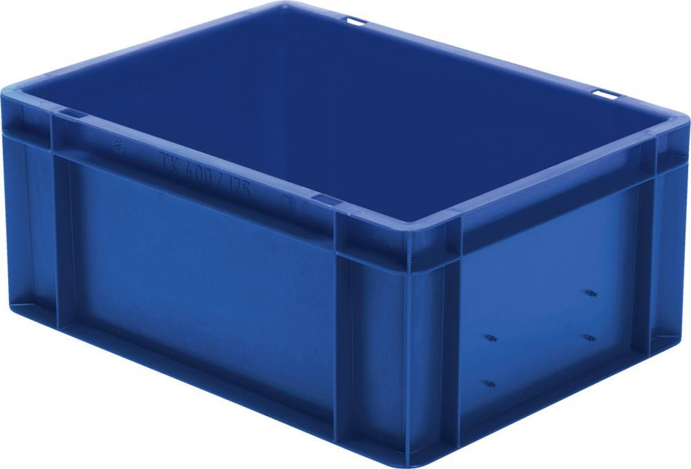 Stapeltransportkasten 400x300x175 mm blau 1 Stapeltransportkasten 400x300x175 mm blau