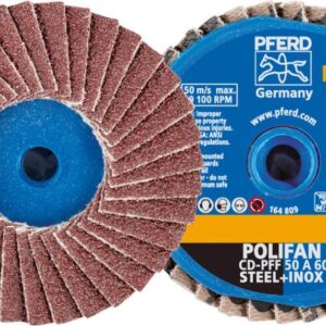 Mini-Polifan COMBIDISC 75mm K 40 Korund Pferd