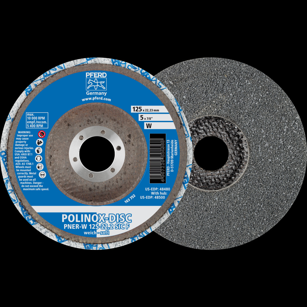 POLINOX-Discs PNER Ø125mm 1 POLINOX-Discs PNER Ø125mm