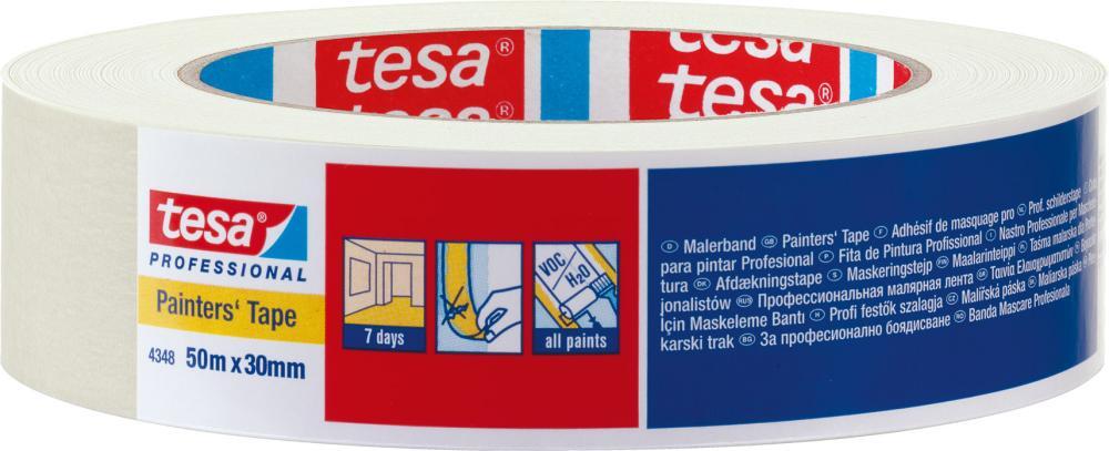 Klebeband hellbeige Tesakrepp 4348 50mx30mm 1 Klebeband hellbeige Tesakrepp 4348 50mx30mm