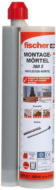 fischer Montagemörtel 360 S 1 fischer Montagemörtel 360 S