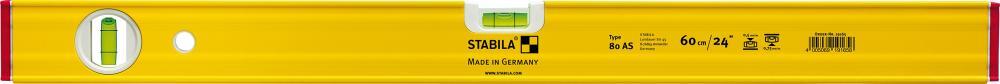 Wasserwaage LM80AS 50cm STABILA 1 Wasserwaage LM80AS 50cm STABILA