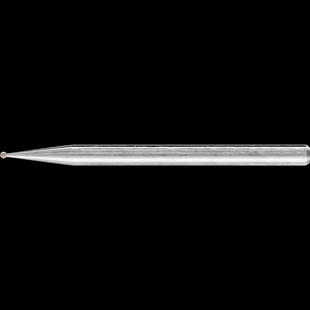 Diamant-Schleifstift Kugelform, D126 1 Diamant-Schleifstift Kugelform, D126