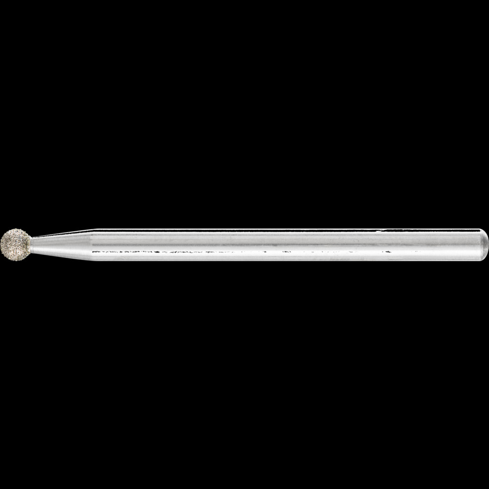 Diamant-Schleifstift Kugelform, D126 1 Diamant-Schleifstift Kugelform, D126