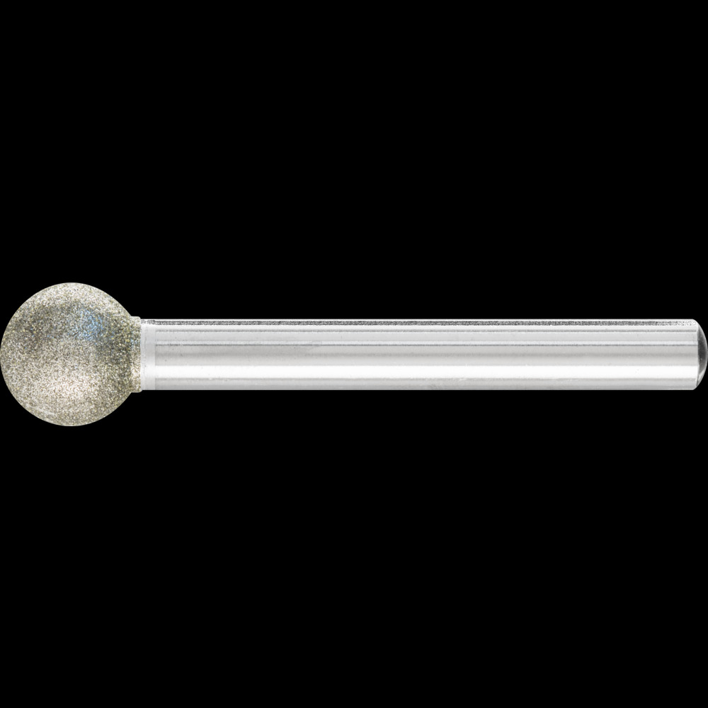 Diamant-Schleifstift Kugelform, D126 1 Diamant-Schleifstift Kugelform, D126