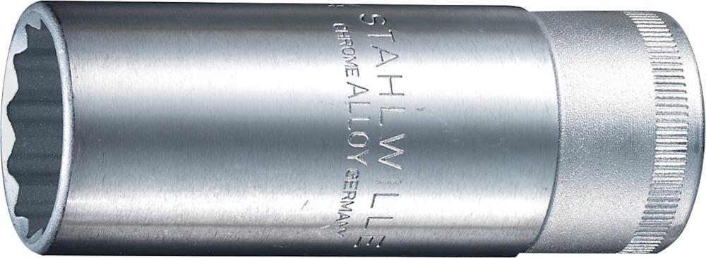 Steckschl.-Einsatz 1/2" 17mm 12kt.lang Stahlwille 1 Steckschl.-Einsatz 1/2" 17mm 12kt.lang Stahlwille