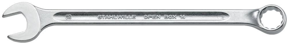 Ringmaulschl. DIN3113B 8 mm lang Stahlwille 1 Ringmaulschl. DIN3113B 8 mm lang Stahlwille