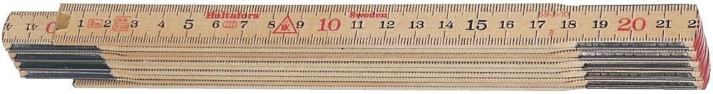 Gliedermaßstab Birke 2m natur HULTAFORS 1 Gliedermaßstab Birke 2m natur HULTAFORS