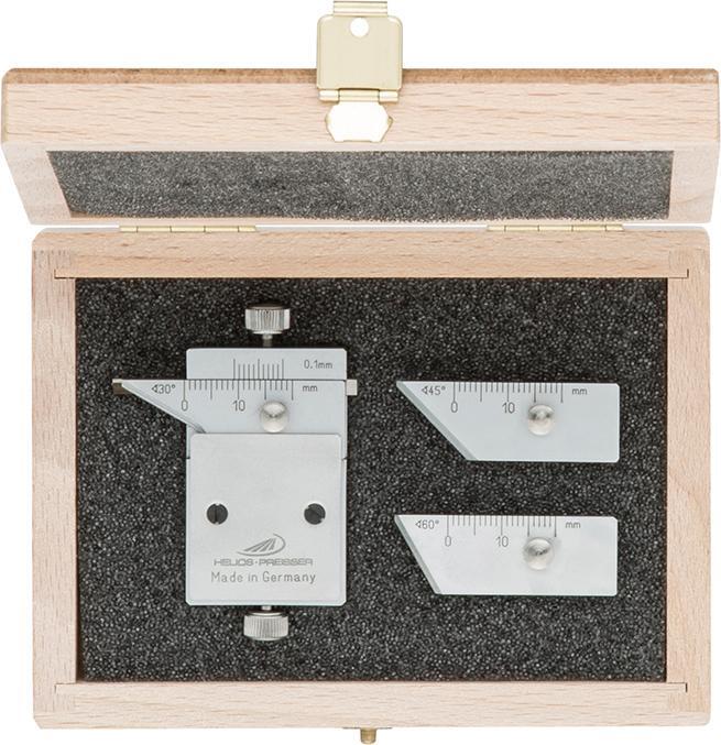 Fasenmessgerät mit auswechselbare Mess- Schiene HP 1 Fasenmessgerät mit auswechselbare Mess- Schiene HP