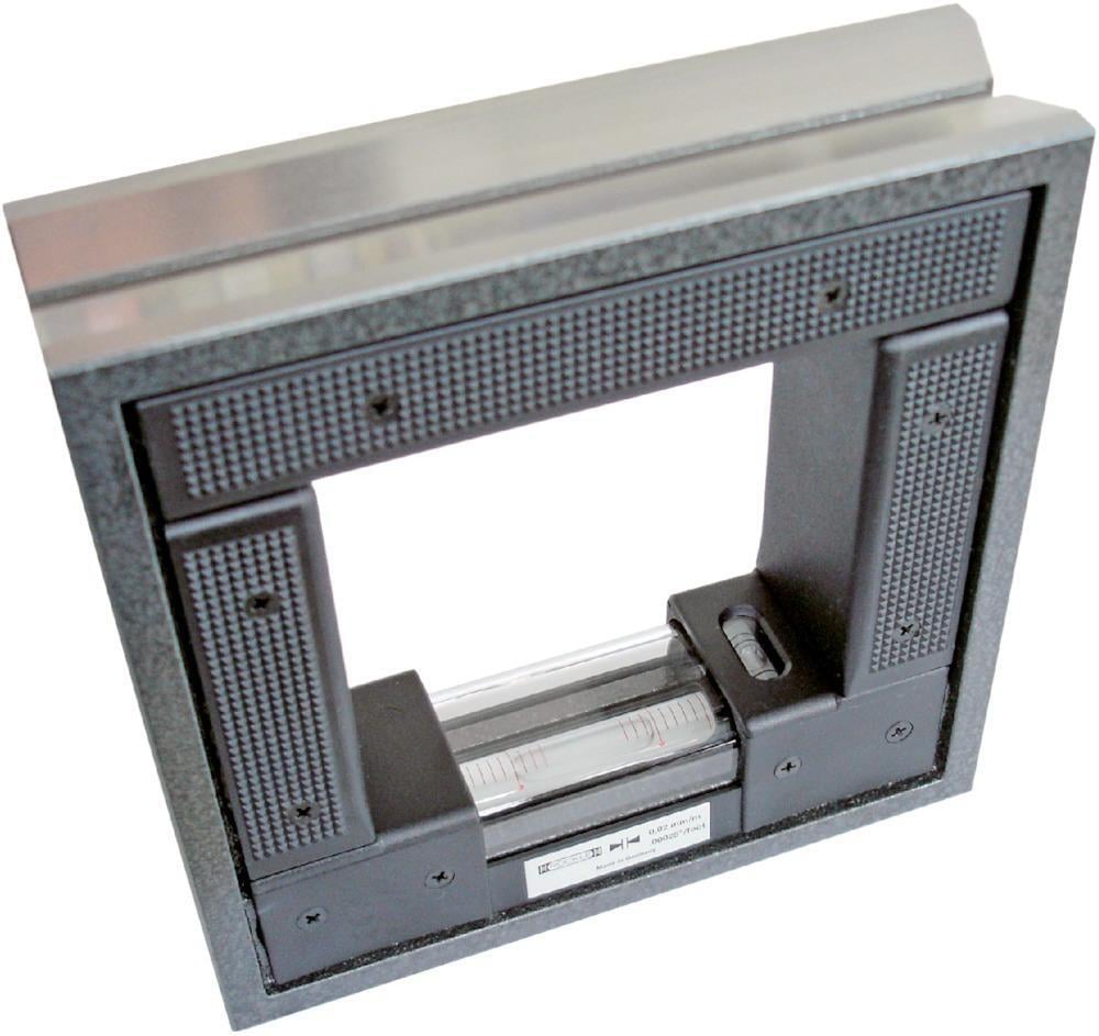 Rahmen-Richtwasserwaage 200x200mm/0,3mm/m ROECKLE 1 Rahmen-Richtwasserwaage 200x200mm/0,3mm/m ROECKLE