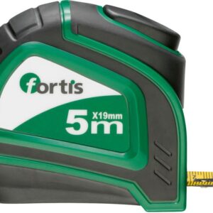 Taschenbandmaß Bandstopp 5mx19 mm FORTIS