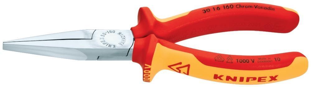 Langbeckzange Form1 flachVDE 160mm KNIPEX 1 Langbeckzange Form1 flachVDE 160mm KNIPEX