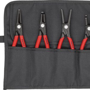 Sicherungsringzangen-SatzPräzision in Rolltasche 4-teilig KNIPEX