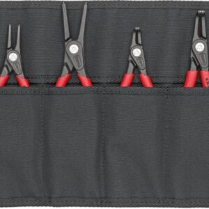 Sicherungsringzangen-SatzPräzision in Rolltasche 8-teilig KNIPEX