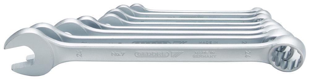 Ringmaulschlüssel-Satz DIN3113A 10-24mm 8-teiligGEDORE 1 Ringmaulschlüssel-Satz DIN3113A 10-24mm 8-teiligGEDORE