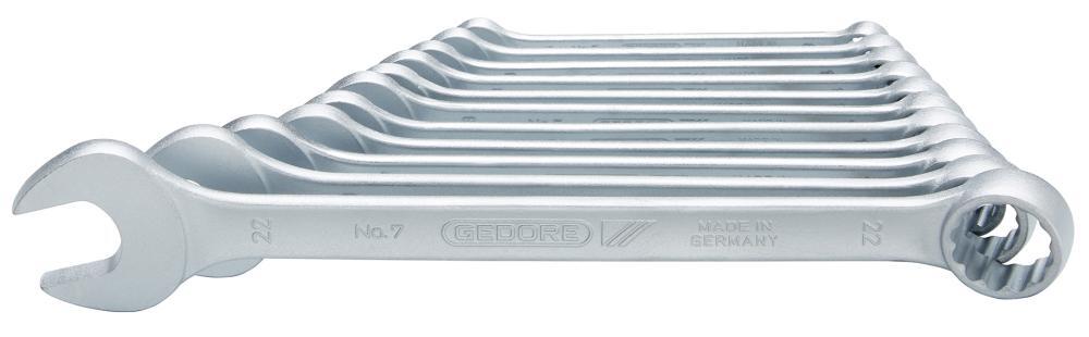Ringmaulschlüssel-Satz DIN3113A 8-22mm 11-teiligGEDORE 1 Ringmaulschlüssel-Satz DIN3113A 8-22mm 11-teiligGEDORE